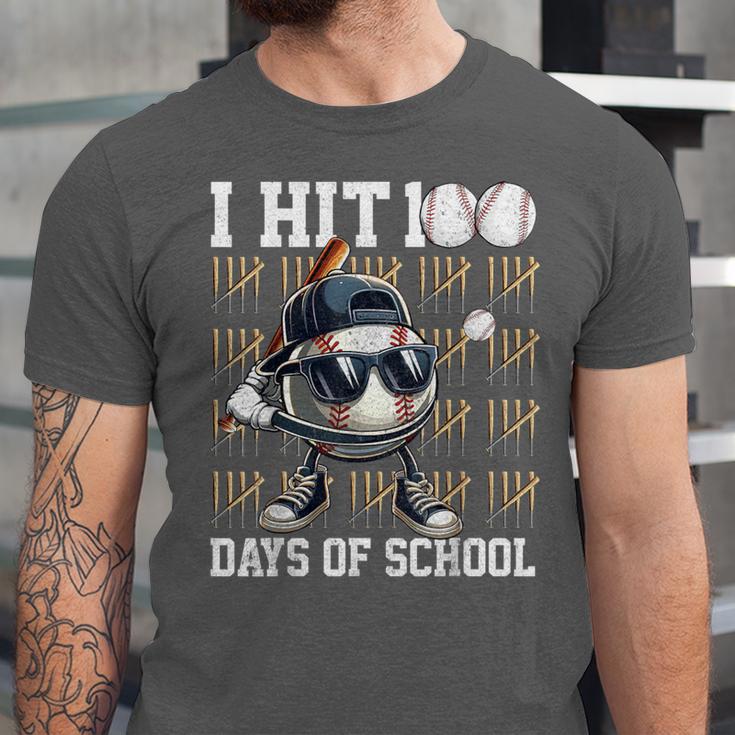 100 Days Of School Boys Kids 100th Day Balls Baseball Kids Unisex Jersey T-Shirt 100 Days Of School Boys Kids 100th Day Balls Baseball Kids Unisex Jersey T-Shirt
