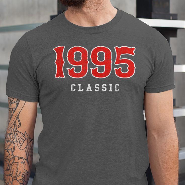 30 Year Old 1995 Classic Baseball Fan 30th Birthday Unisex Jersey T-Shirt