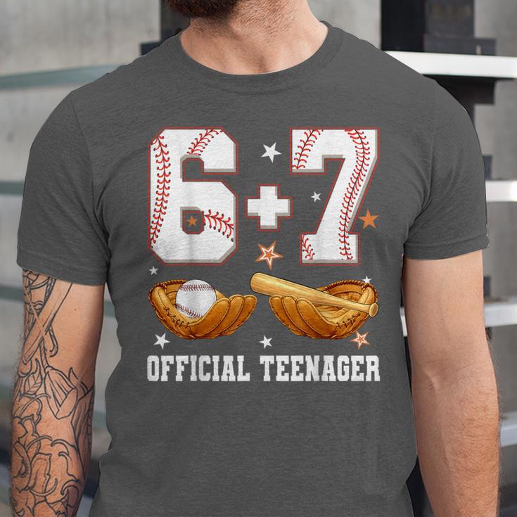 67 13 Year Old Official Teenager Baseball Boy 13th Birthday Unisex Jersey T-Shirt 67 13 Year Old Official Teenager Baseball Boy 13th Birthday Unisex Jersey T-Shirt