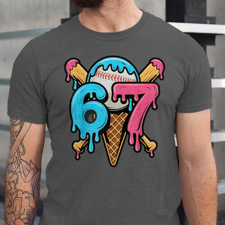 67 Baseball Ice Cream Drip Player Unisex Jersey T-Shirt 67 Baseball Ice Cream Drip Player Unisex Jersey T-Shirt