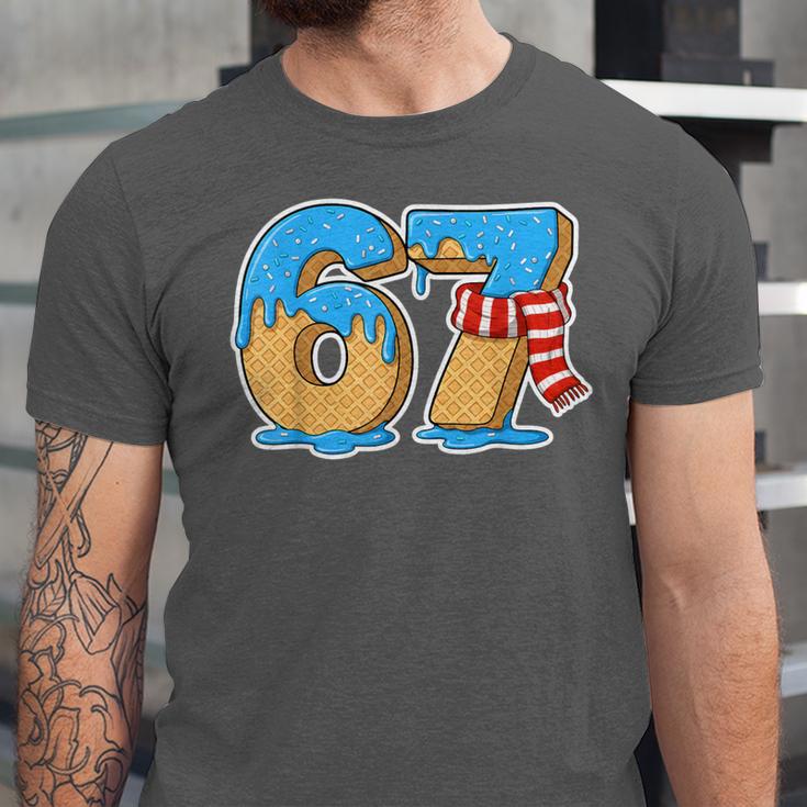 67 Ice Cream Drip Six Seven Baseball Drip 67 Boys Meme Unisex Jersey T-Shirt 67 Ice Cream Drip Six Seven Baseball Drip 67 Boys Meme Unisex Jersey T-Shirt