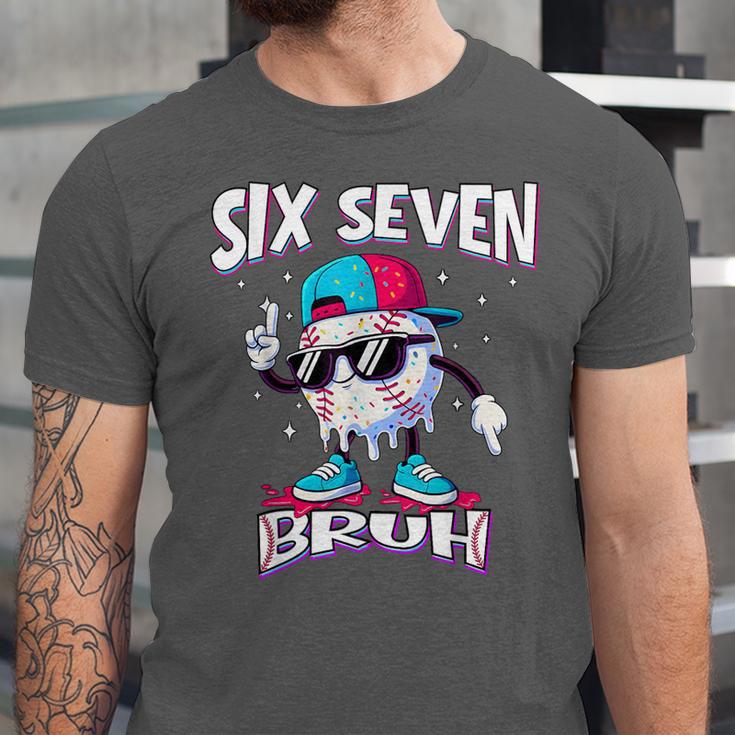 67 Meme Six Seven Bruh Baseball Ice Cream Drip Unisex Jersey T-Shirt 67 Meme Six Seven Bruh Baseball Ice Cream Drip Unisex Jersey T-Shirt