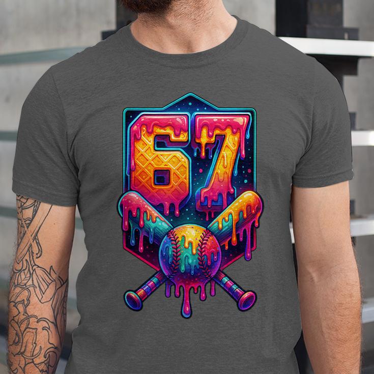 67 Meme Trendy Baseball Number 67 Player Six Seven Unisex Jersey T-Shirt 67 Meme Trendy Baseball Number 67 Player Six Seven Unisex Jersey T-Shirt