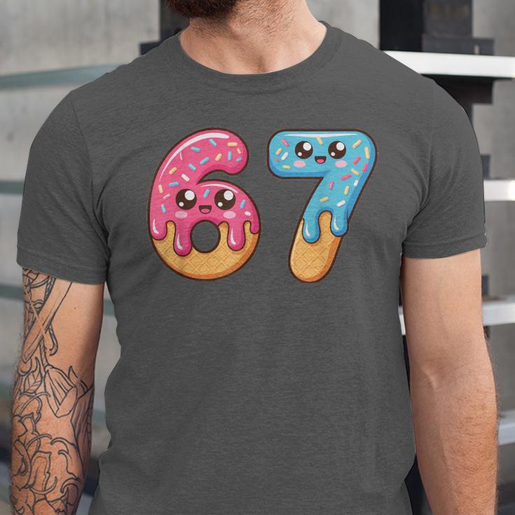 67 Shirt Baseball Life Style 101 Apparel Youth Drip Meme 6 7 Unisex Jersey T-Shirt