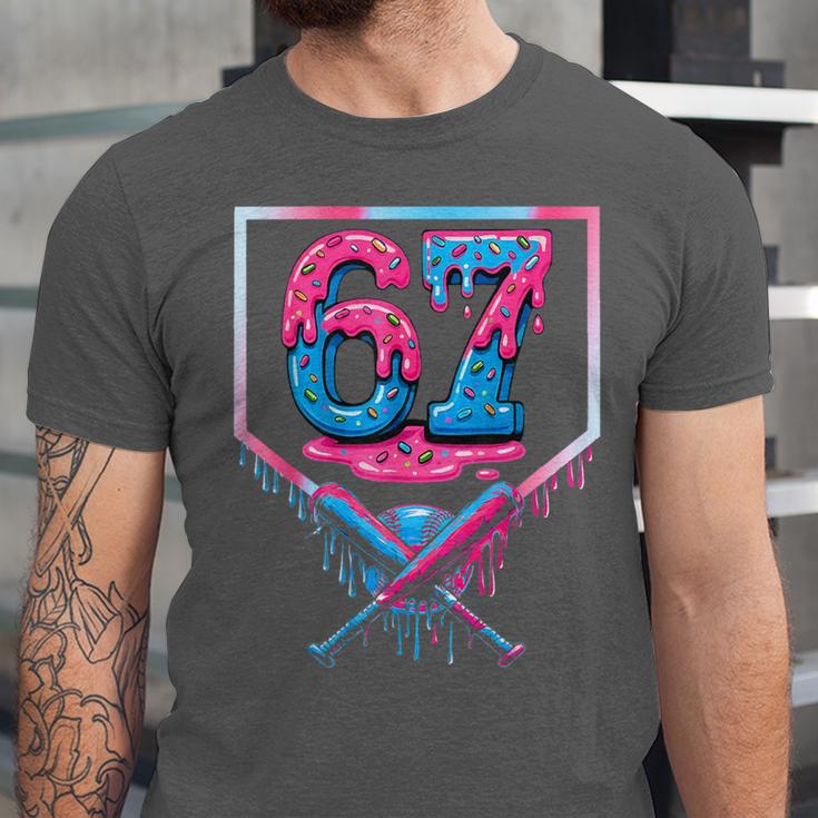 67 Six Seven Baseball Ice Cream Drip Cool Meme 67 Unisex Jersey T-Shirt 67 Six Seven Baseball Ice Cream Drip Cool Meme 67 Unisex Jersey T-Shirt