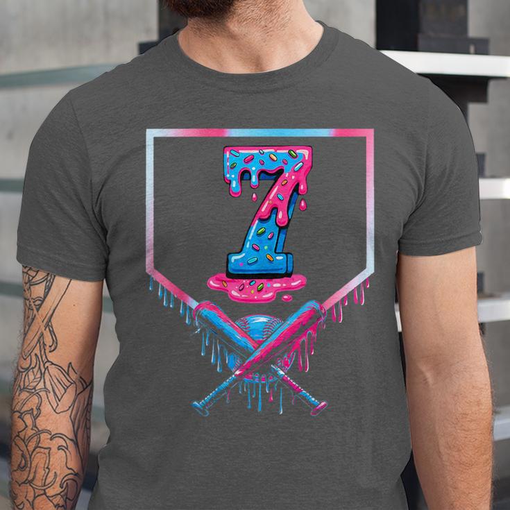 67 Six Seven Meme Baseball Ice Cream Drip 67 Gen Alpha Slang Unisex Jersey T-Shirt