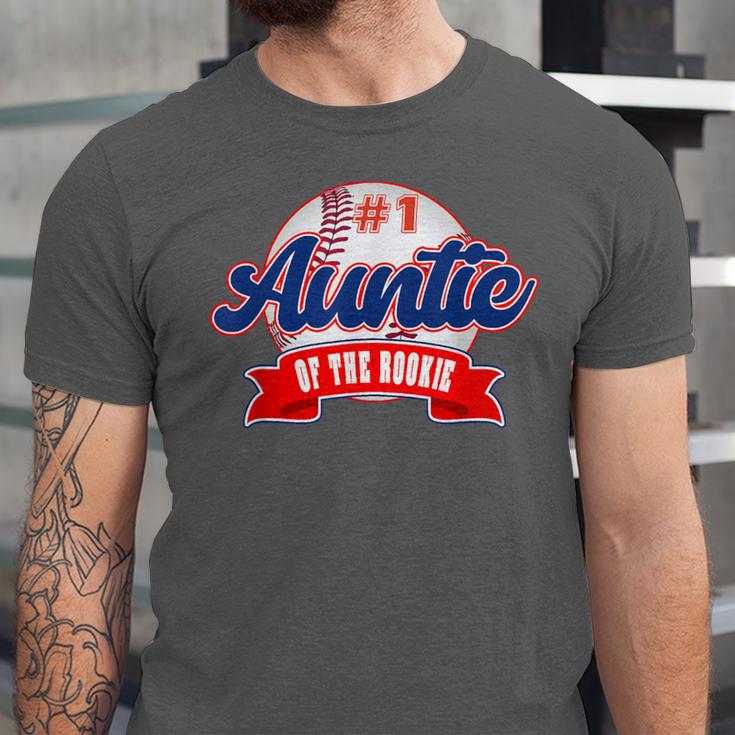 Auntie Rookie Of Year 1st Birthday Baseball Theme Matching Unisex Jersey T-Shirt Auntie Rookie Of Year 1st Birthday Baseball Theme Matching Unisex Jersey T-Shirt