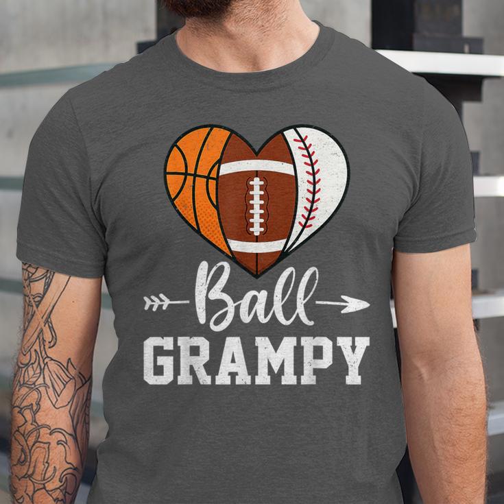Ball Grampy Basketball Football Baseball Player Unisex Jersey T-Shirt Ball Grampy Basketball Football Baseball Player Unisex Jersey T-Shirt