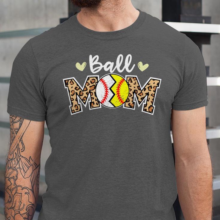 Ball Mom Leopard Baseball Softball Player Mom Unisex Jersey T-Shirt Ball Mom Leopard Baseball Softball Player Mom Unisex Jersey T-Shirt