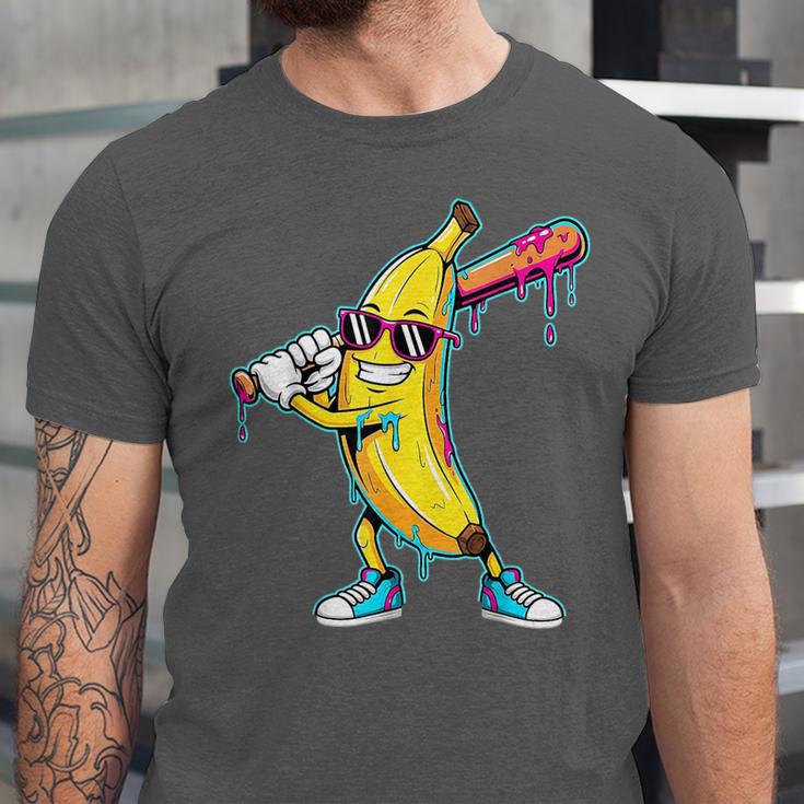 Banana Baseball Drip Kids Youth Boys Girls Unisex Jersey T-Shirt Banana Baseball Drip Kids Youth Boys Girls Unisex Jersey T-Shirt