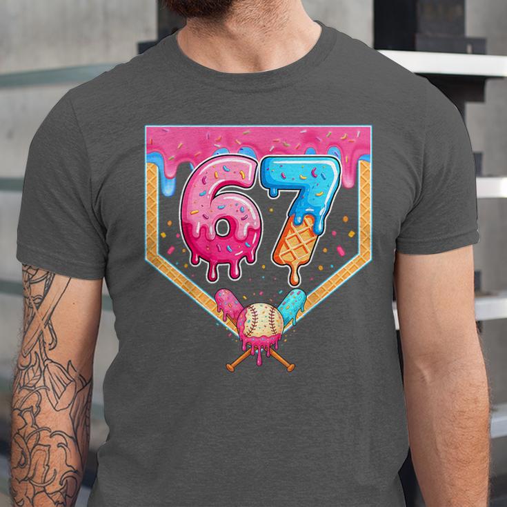 Baseball 67 Six Seven Meme Drip 6 7 Boys Girl Kids Unisex Jersey T-Shirt Baseball 67 Six Seven Meme Drip 6 7 Boys Girl Kids Unisex Jersey T-Shirt