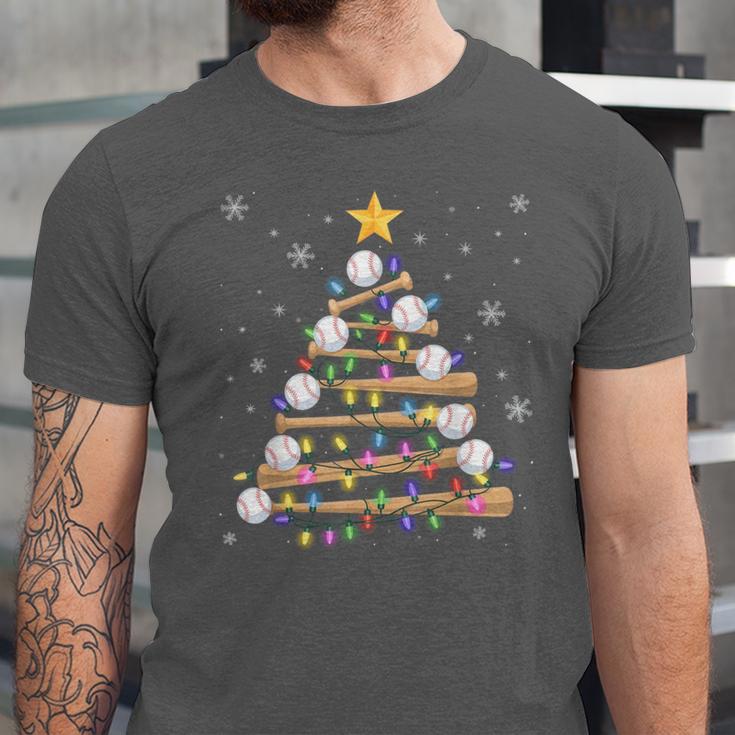 Baseball Christmas Tree Light Xmas Baseball Boys Kids Unisex Jersey T-Shirt Baseball Christmas Tree Light Xmas Baseball Boys Kids Unisex Jersey T-Shirt
