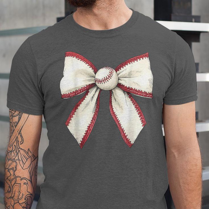 Baseball Coquette Bow Cute Baseball Game Unisex Jersey T-Shirt Baseball Coquette Bow Cute Baseball Game Unisex Jersey T-Shirt
