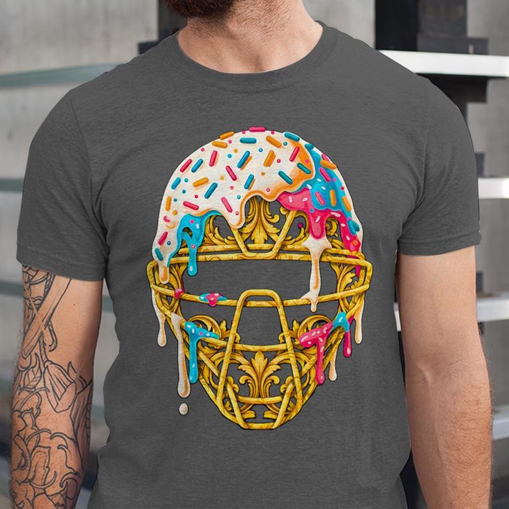 Baseball Drip For Boys Ice Cream Drip Youth Boys Catcher's Unisex Jersey T-Shirt Baseball Drip For Boys Ice Cream Drip Youth Boys Catcher's Unisex Jersey T-Shirt