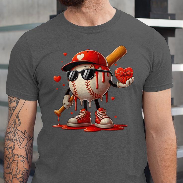 Baseball Drip Ice Cream Apparel Youth Boy Valentine Unisex Jersey T-Shirt Baseball Drip Ice Cream Apparel Youth Boy Valentine Unisex Jersey T-Shirt