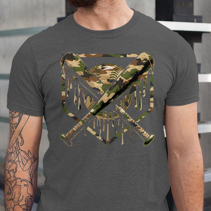 Baseball Drip Ice Cream Camo Home Plate Bats Sports Game Day Unisex Jersey T-Shirt Baseball Drip Ice Cream Camo Home Plate Bats Sports Game Day Unisex Jersey T-Shirt