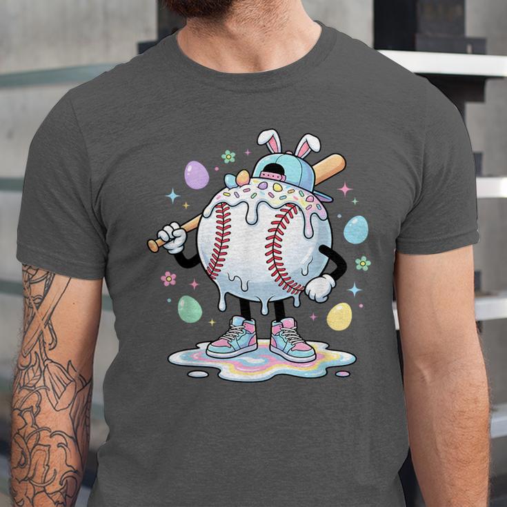 Baseball Drip Icecream Apparel Youth Boy Easter Unisex Jersey T-Shirt