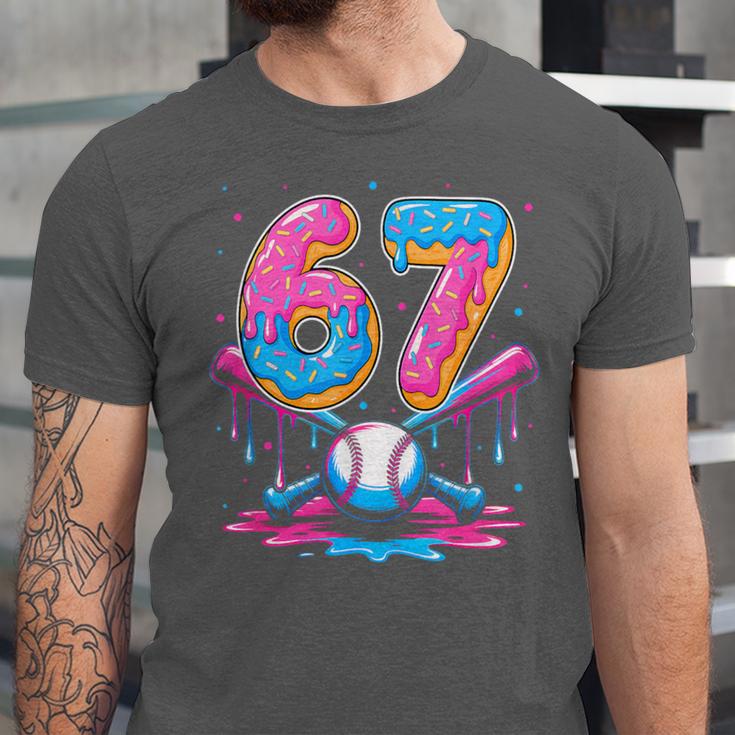 Baseball Drip Number 67 Player 67Th Birthday Baseball Meme Unisex Jersey T-Shirt Baseball Drip Number 67 Player 67Th Birthday Baseball Meme Unisex Jersey T-Shirt