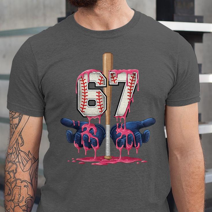 Baseball Drip Shirt Youth Baseball Glove Drip Ice Cream Unisex Jersey T-Shirt Baseball Drip Shirt Youth Baseball Glove Drip Ice Cream Unisex Jersey T-Shirt