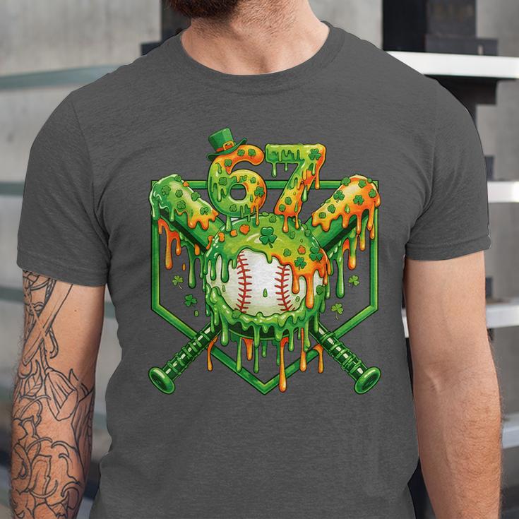 Baseball Drip St Patricks Day Boys Baseball St Patricks Day Unisex Jersey T-Shirt Baseball Drip St Patricks Day Boys Baseball St Patricks Day Unisex Jersey T-Shirt