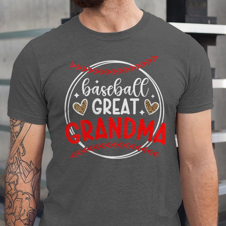 Baseball Great Grandma Of A Baseball Player Great Grandma Unisex Jersey T-Shirt