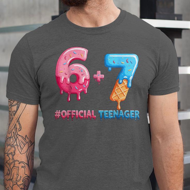 Baseball Ice Cream Drip 67 Official Teenager 13th Birthday Unisex Jersey T-Shirt Baseball Ice Cream Drip 67 Official Teenager 13th Birthday Unisex Jersey T-Shirt