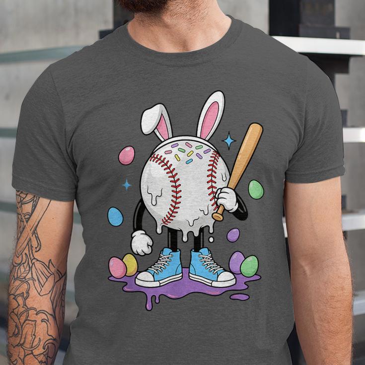 Baseball Ice Cream Drip Youth Boys Cute Easter Sports Unisex Jersey T-Shirt Baseball Ice Cream Drip Youth Boys Cute Easter Sports Unisex Jersey T-Shirt