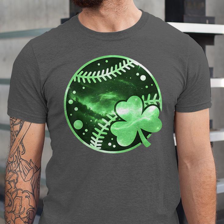 Baseball Irish Shamrock Lucky Clover St Patricks Day Boys Unisex Jersey T-Shirt Baseball Irish Shamrock Lucky Clover St Patricks Day Boys Unisex Jersey T-Shirt