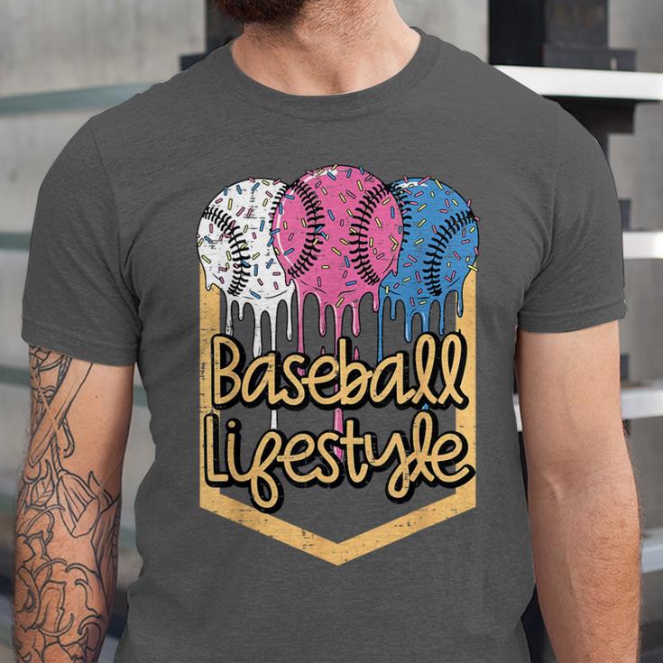 Baseball Lifestyle Ball Sprinkles Drip Boys Kids Men Teen Unisex Jersey T-Shirt Baseball Lifestyle Ball Sprinkles Drip Boys Kids Men Teen Unisex Jersey T-Shirt