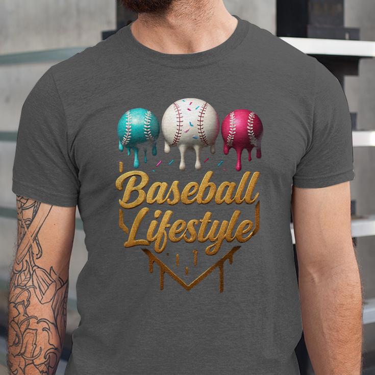 Baseball Lifestyle Drip Unisex Jersey T-Shirt Baseball Lifestyle Drip Unisex Jersey T-Shirt