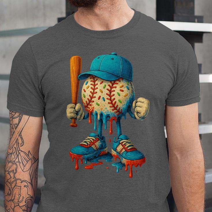 Baseball Lifestyle Youth Baseball Drip Icecream Unisex Jersey T-Shirt Baseball Lifestyle Youth Baseball Drip Icecream Unisex Jersey T-Shirt