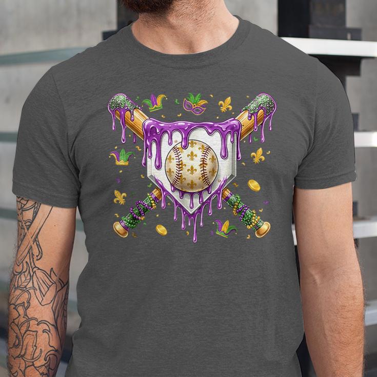 Baseball Mardi Gras Carnival Party Mask Ice Cream Drip Boys Unisex Jersey T-Shirt Baseball Mardi Gras Carnival Party Mask Ice Cream Drip Boys Unisex Jersey T-Shirt
