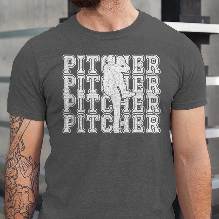 Baseball Pitcher Player Team Sport Lover Family Friends Fans Unisex Jersey T-Shirt Baseball Pitcher Player Team Sport Lover Family Friends Fans Unisex Jersey T-Shirt