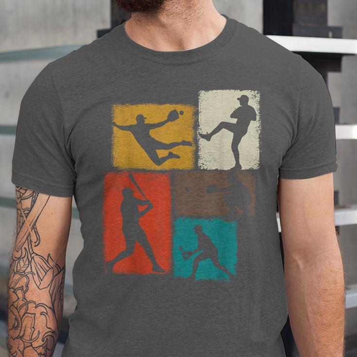 Baseball Player Collage Men Kids Coach Youth Boys Unisex Jersey T-Shirt Baseball Player Collage Men Kids Coach Youth Boys Unisex Jersey T-Shirt