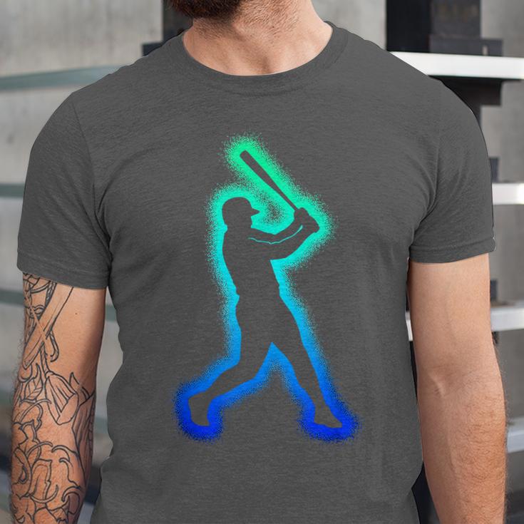 Baseball Player Graphic Unisex Jersey T-Shirt Baseball Player Graphic Unisex Jersey T-Shirt