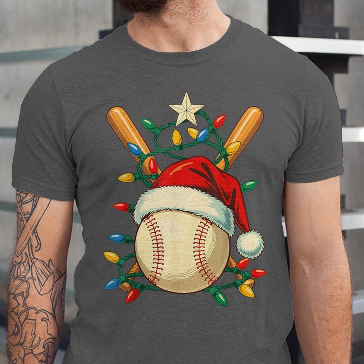 Baseball Santa Christmas Ball Baseball Lover Player Boys Unisex Jersey T-Shirt Baseball Santa Christmas Ball Baseball Lover Player Boys Unisex Jersey T-Shirt