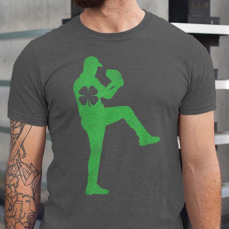 Baseball Shamrock St Patrick's Day Saint Paddy's Unisex Jersey T-Shirt Baseball Shamrock St Patrick's Day Saint Paddy's Unisex Jersey T-Shirt