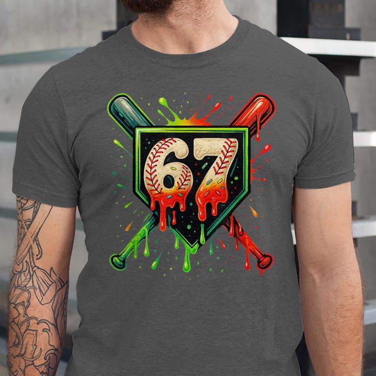 Baseball Six Seven 67 Meme Ice Cream Drip Xmas Men Women Unisex Jersey T-Shirt Baseball Six Seven 67 Meme Ice Cream Drip Xmas Men Women Unisex Jersey T-Shirt
