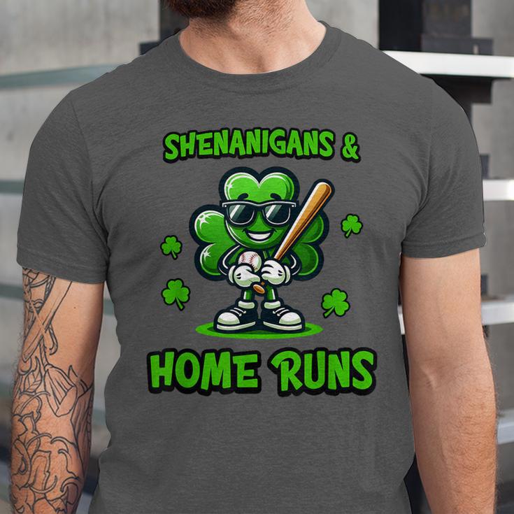 Baseball St Patrick's Day Irish Shamrock Trendy Unisex Jersey T-Shirt Baseball St Patrick's Day Irish Shamrock Trendy Unisex Jersey T-Shirt