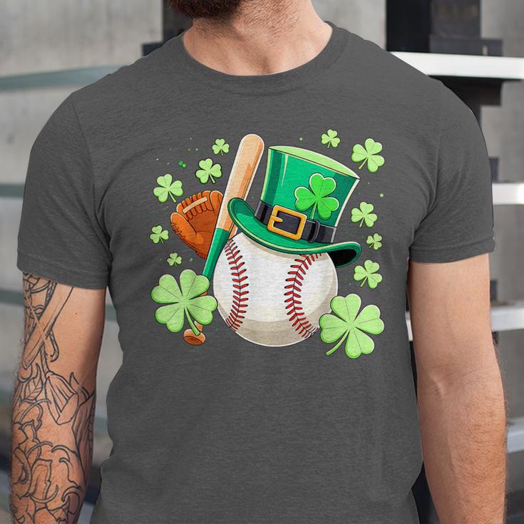 Baseball St Patricks Day Lucky Baseball Player Shamrock Unisex Jersey T-Shirt Baseball St Patricks Day Lucky Baseball Player Shamrock Unisex Jersey T-Shirt