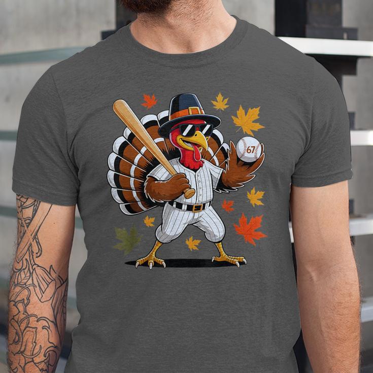Baseball Turkey 67 Meme Thanksgiving For Boys Toddlers Kid Unisex Jersey T-Shirt Baseball Turkey 67 Meme Thanksgiving For Boys Toddlers Kid Unisex Jersey T-Shirt