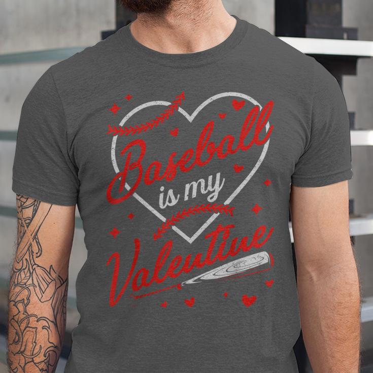 Baseball Is My Valentine Coach Player Lovers Cool Sport Love Unisex Jersey T-Shirt Baseball Is My Valentine Coach Player Lovers Cool Sport Love Unisex Jersey T-Shirt