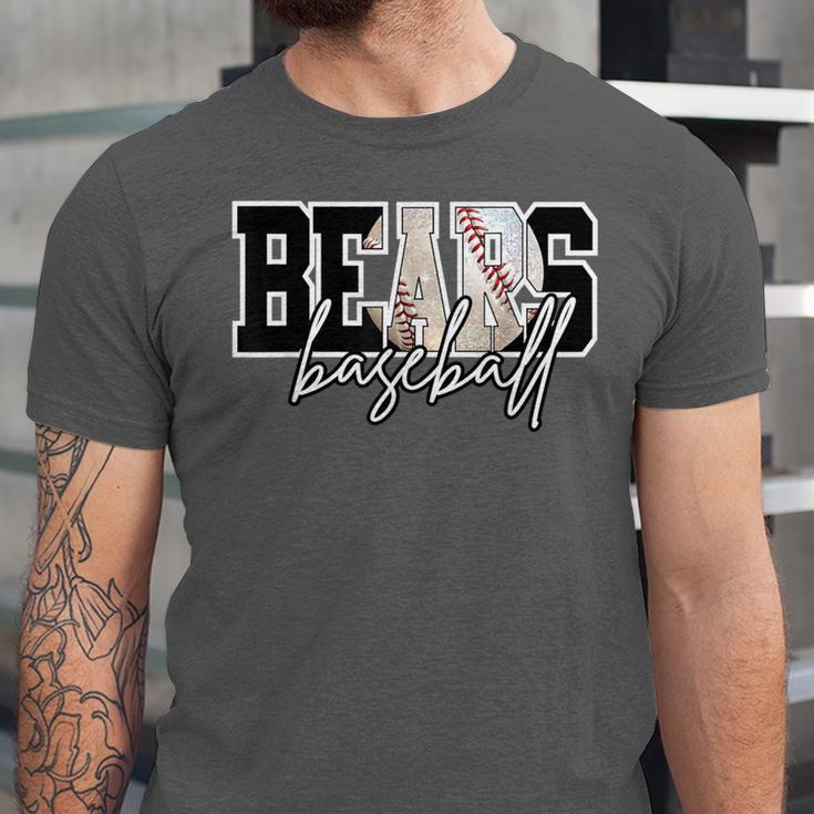 Bears Baseball Mom Game Day School Spirit Bear Pride Unisex Jersey T-Shirt Bears Baseball Mom Game Day School Spirit Bear Pride Unisex Jersey T-Shirt