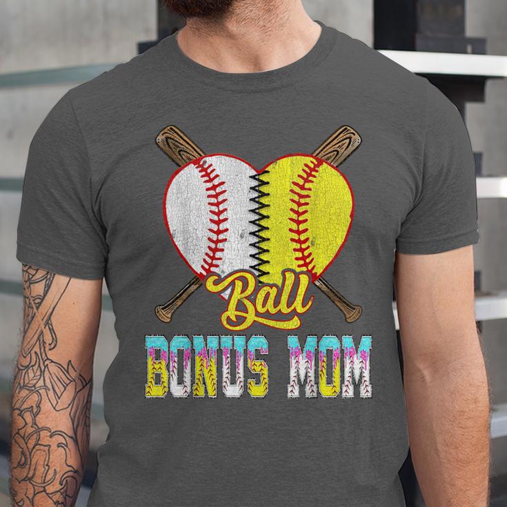 Bonus Mom Of Both Half Baseball Softball Ice Cream Drip Unisex Jersey T-Shirt Bonus Mom Of Both Half Baseball Softball Ice Cream Drip Unisex Jersey T-Shirt