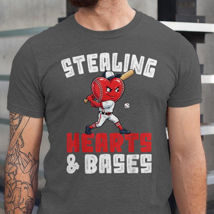 Boys Baseball Valentines Shirt Sterling Hearts Baseball Unisex Jersey T-Shirt Boys Baseball Valentines Shirt Sterling Hearts Baseball Unisex Jersey T-Shirt