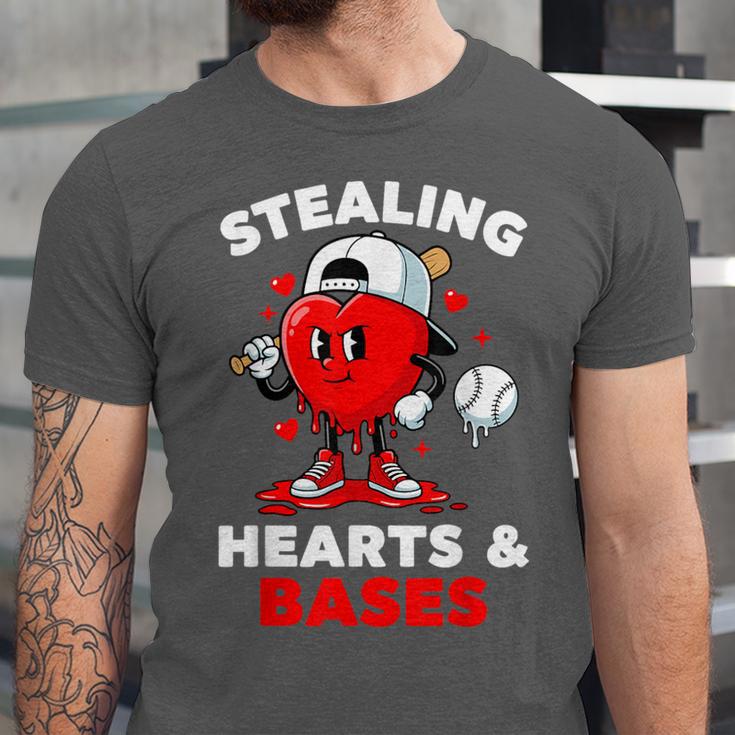 Boys Valentines Baseball Drip Icecream Stealing Hearts Kids Unisex Jersey T-Shirt Boys Valentines Baseball Drip Icecream Stealing Hearts Kids Unisex Jersey T-Shirt