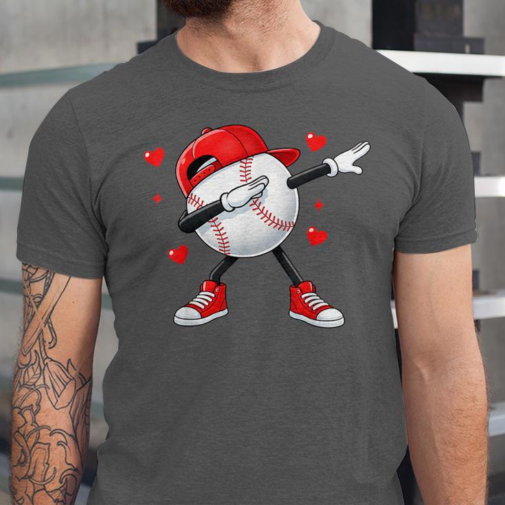 Boys Valentines Baseball Unisex Jersey T-Shirt Boys Valentines Baseball Unisex Jersey T-Shirt