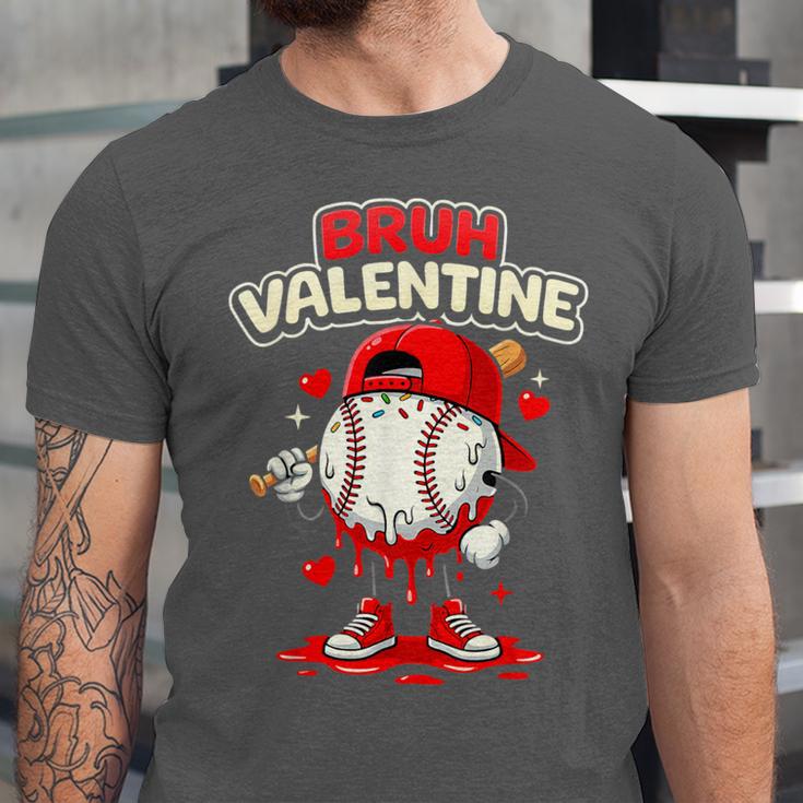 Bruh Valentine Baseball Drip Icecream Apparel Men Youth Boys Unisex Jersey T-Shirt Bruh Valentine Baseball Drip Icecream Apparel Men Youth Boys Unisex Jersey T-Shirt