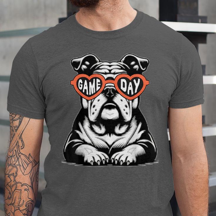 Bulldog Mascot Sports Fan Football Basketball Baseball Unisex Jersey T-Shirt Bulldog Mascot Sports Fan Football Basketball Baseball Unisex Jersey T-Shirt