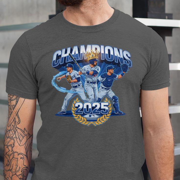 Champions 2025 Baseball Retro Athletic Celebration Theme Unisex Jersey T-Shirt